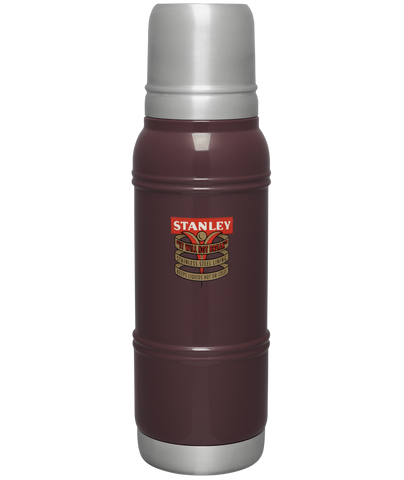 Milestones Thermal Bottle - 1940 Garnet Gloss - 1.1qt - Front - Stanley