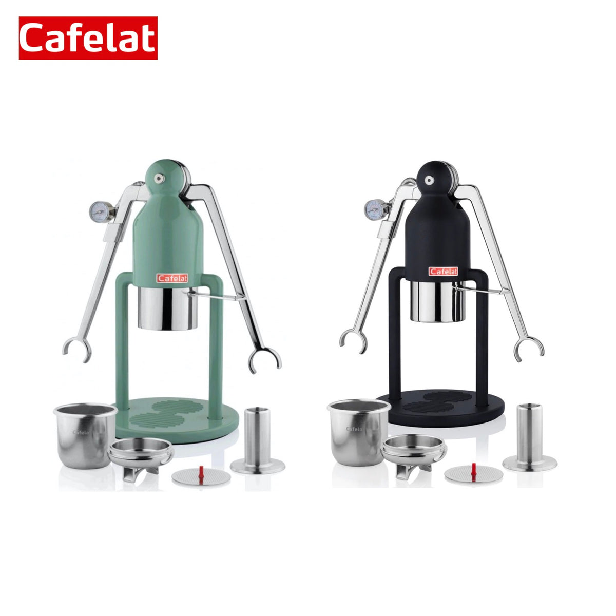 Cafelat Robot Espresso Maker (with pressure gauge)