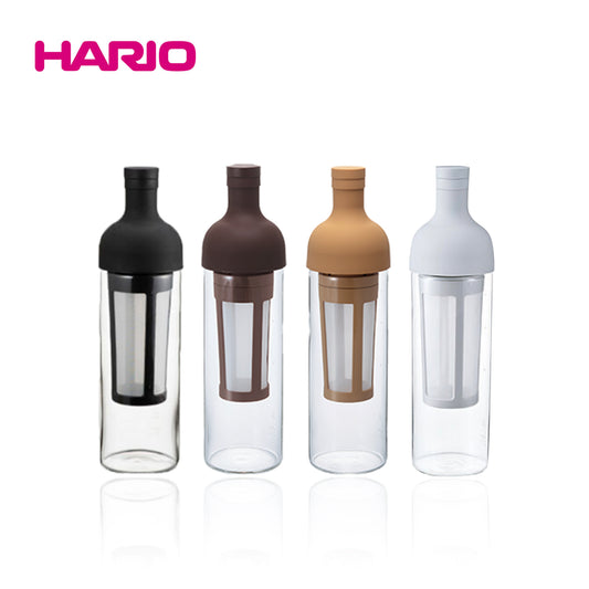 Hario Portable Cold Brew Tea Bottle (400ml, Smoky Pink) 