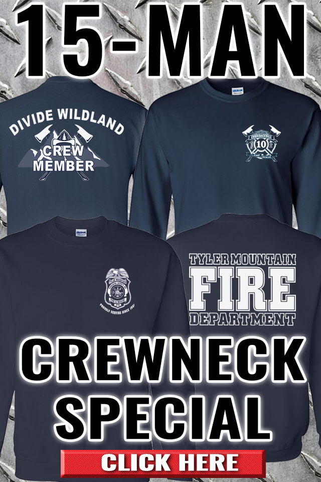 Firefighter Crewneck Sweatshirts