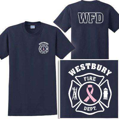 Fire Department Clothing Custom Maltese Cross T-Shirt