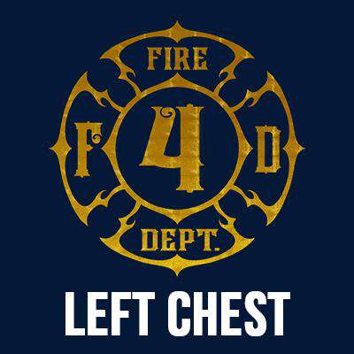 Custom Traditional Firefighter Department Design Gildan 200 Cad