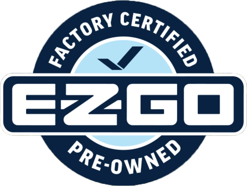 EZGO Factory Certified Pre-Owned Badge