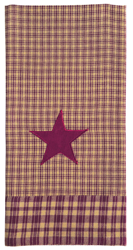 burgundy dish towels