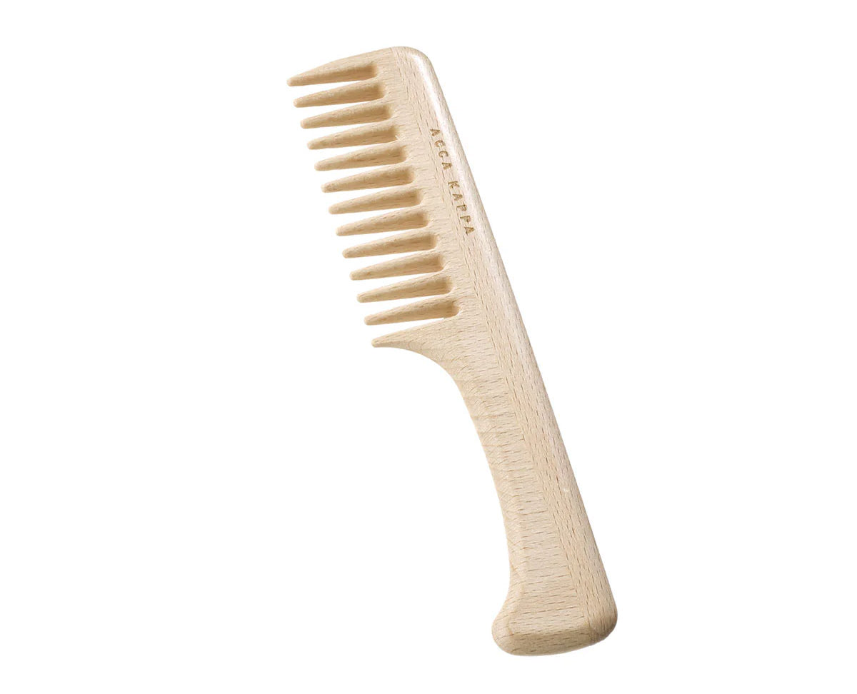 The Beechwood Coarse Tooth Comb by ACCA KAPPA