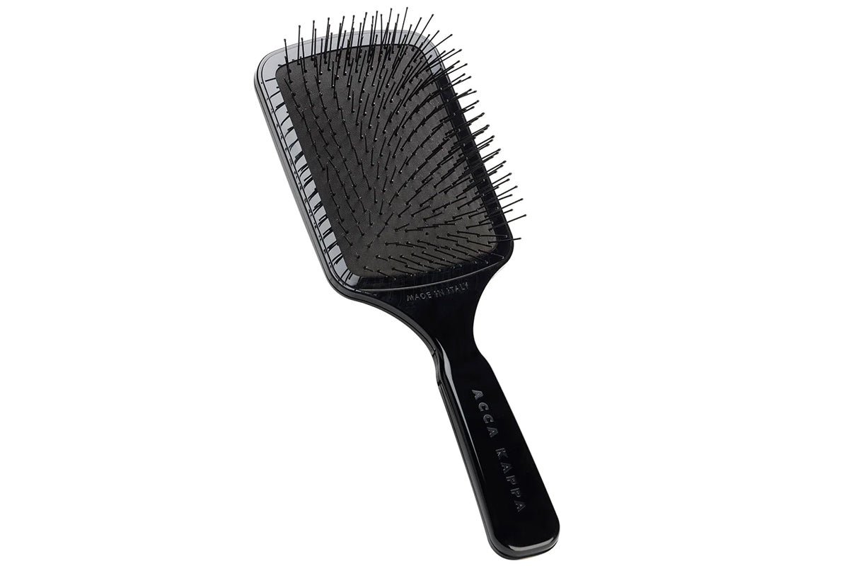 The Shower Paddle Brush with Soft Nylon Pins and Resin Tips by ACCA KAPPA