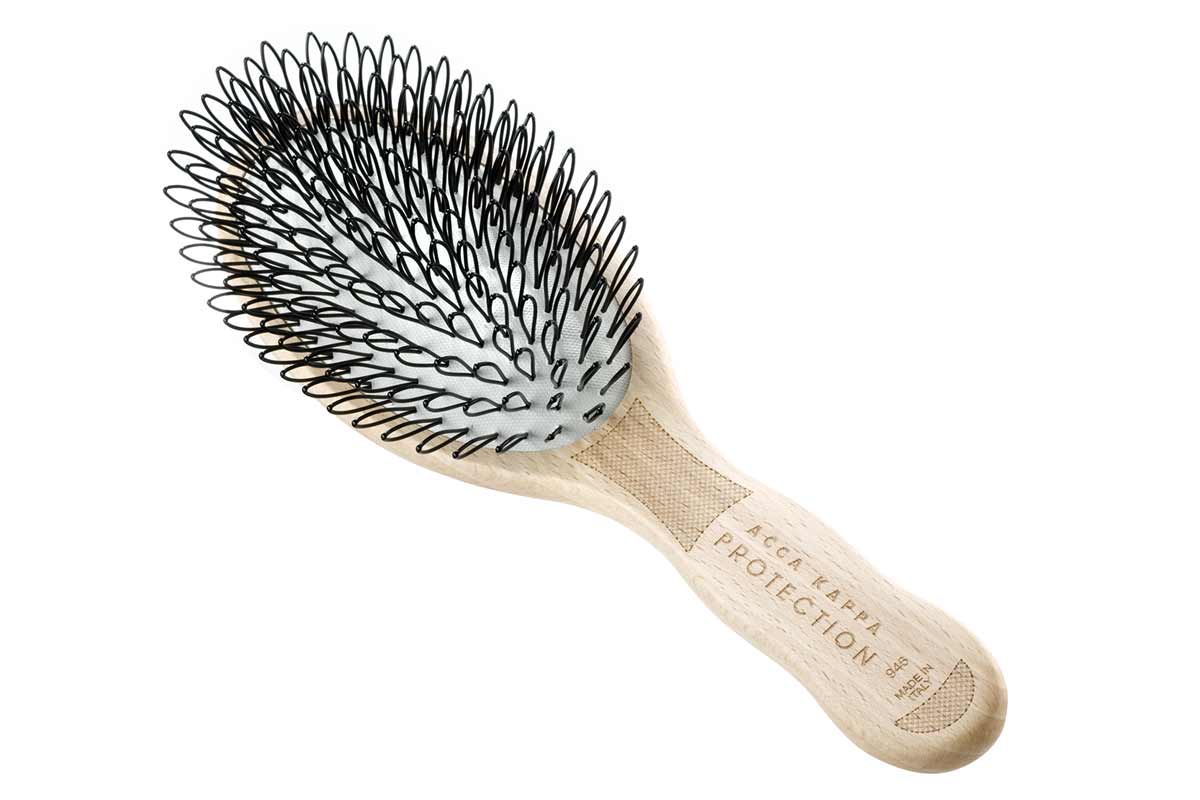 Acca Kappa Beechwood Protection Hairbrush