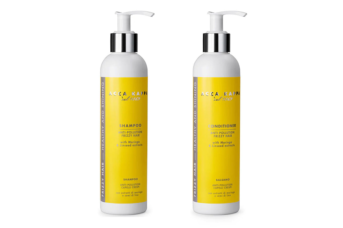 Green Mandarin Anti-Pollution Shampoo and Conditioner For Frizzy Hair