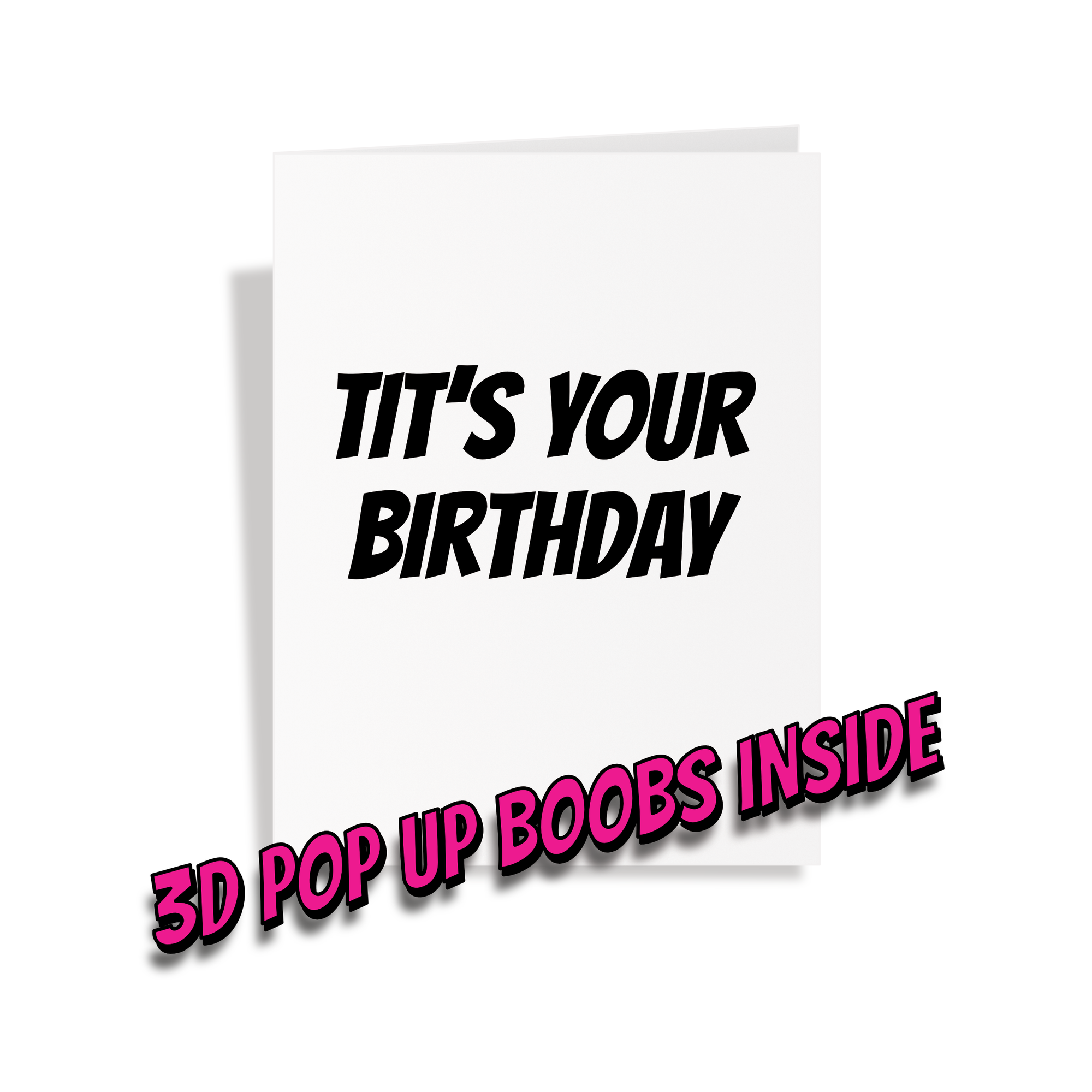 You're The Tits - Pop Up Boob Card - Dicks By Mail - Anonymously