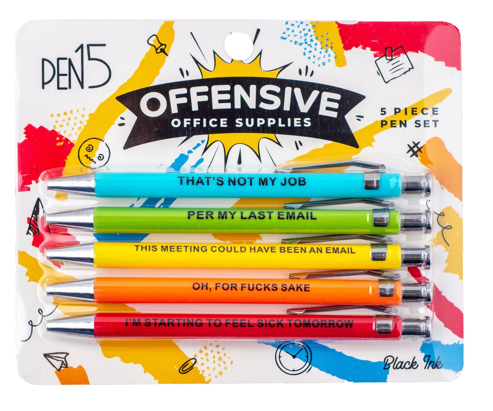 Pot Pens – Offensive Crayons