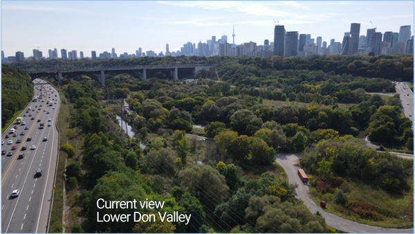 Current View Lower Don Valley