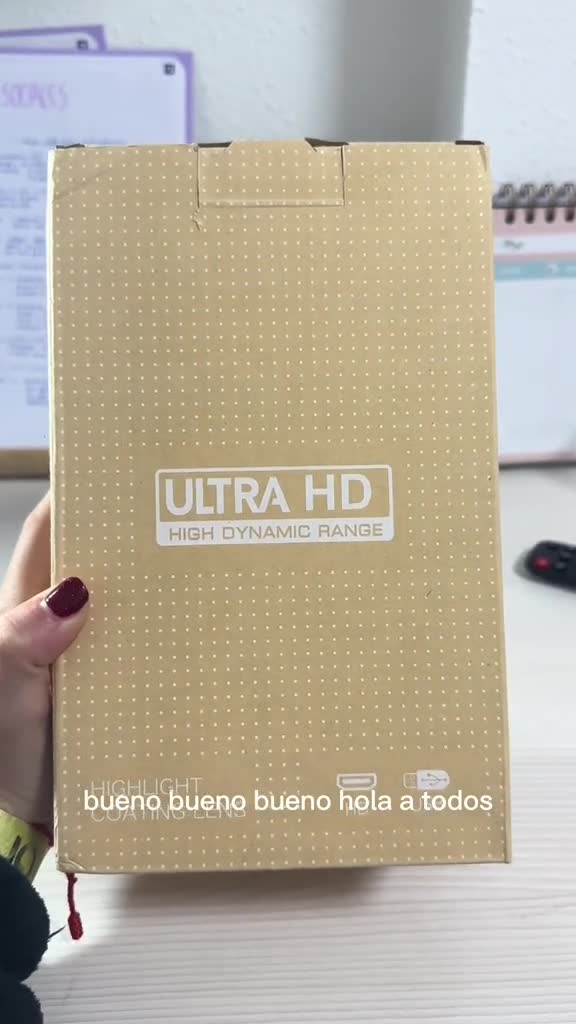 Proyector Hitoritabi HD - Proyector Portátil 4K HY300, 2024 Best