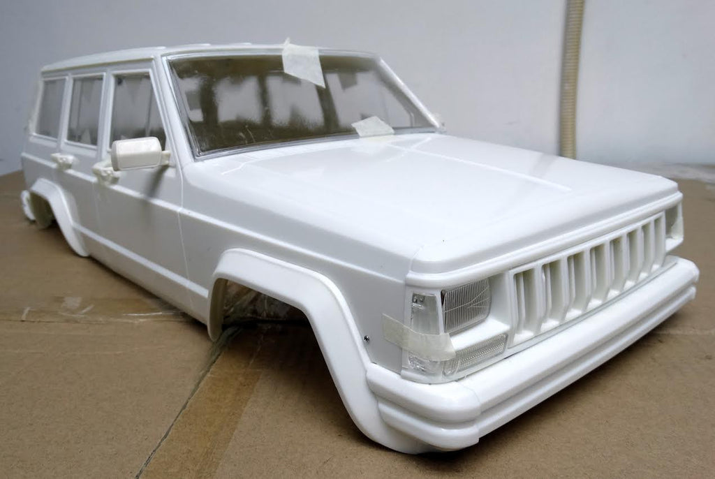 jeep cherokee plastic model kit