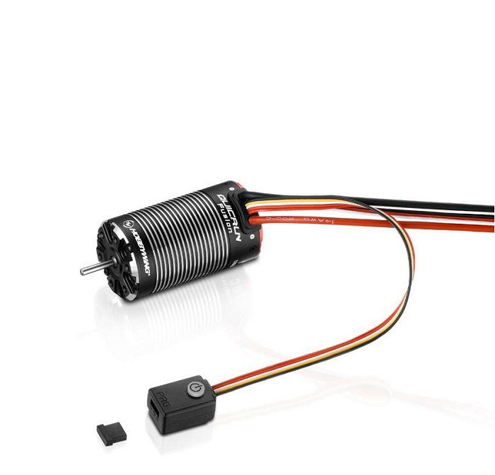 Hobbywing Quickrun Fusion 1200KV Sensored Brushless 2-IN-1 (INCLUDES F ...