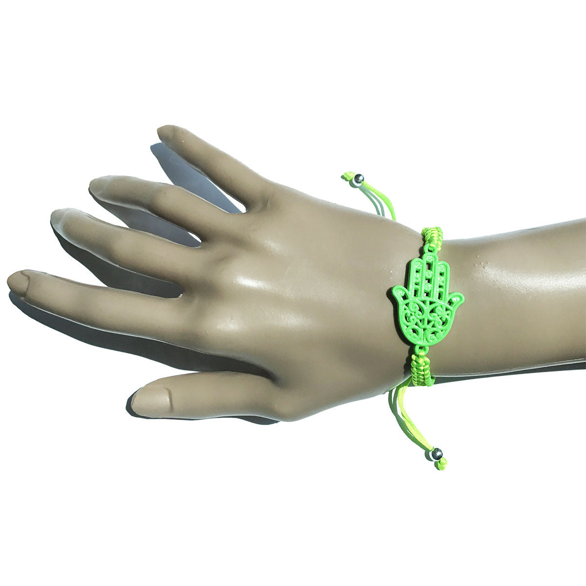 RANIA GREEN CORD BRACELET