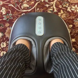 Person using the foot massager