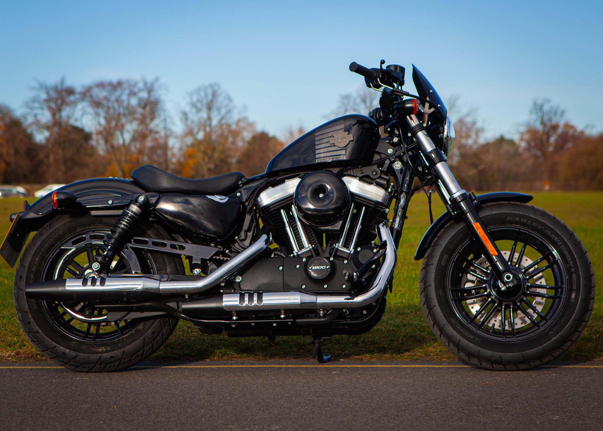 Harley Davidson Sportster 1200 Forty-Eight XL1200X/XS Puig Dark