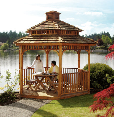 Gazebo Cupolas with Plans Cedarshed Canada