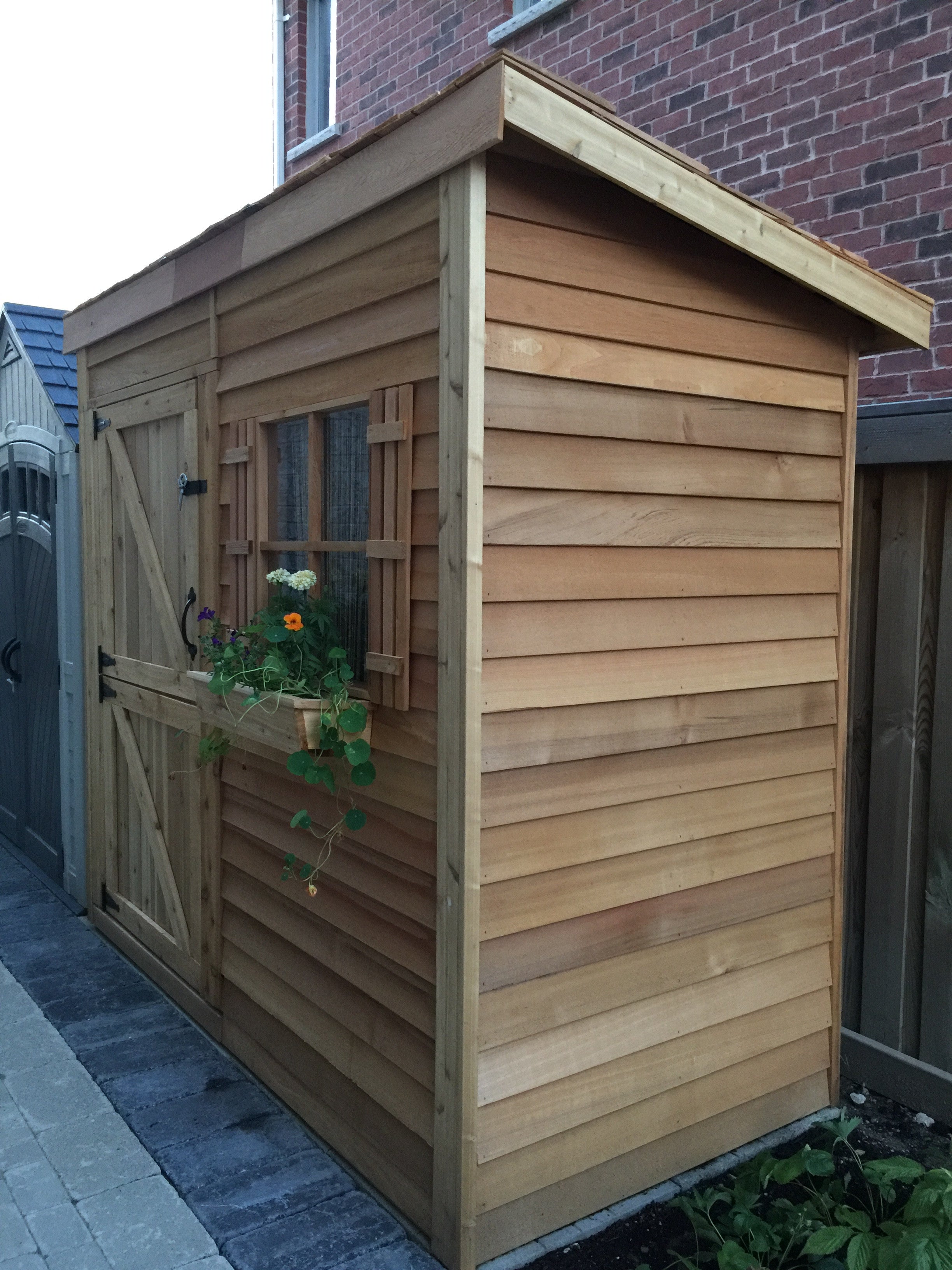 Lean to Shed Kits, Outdoor Storage Solutions | Cedarshed ...