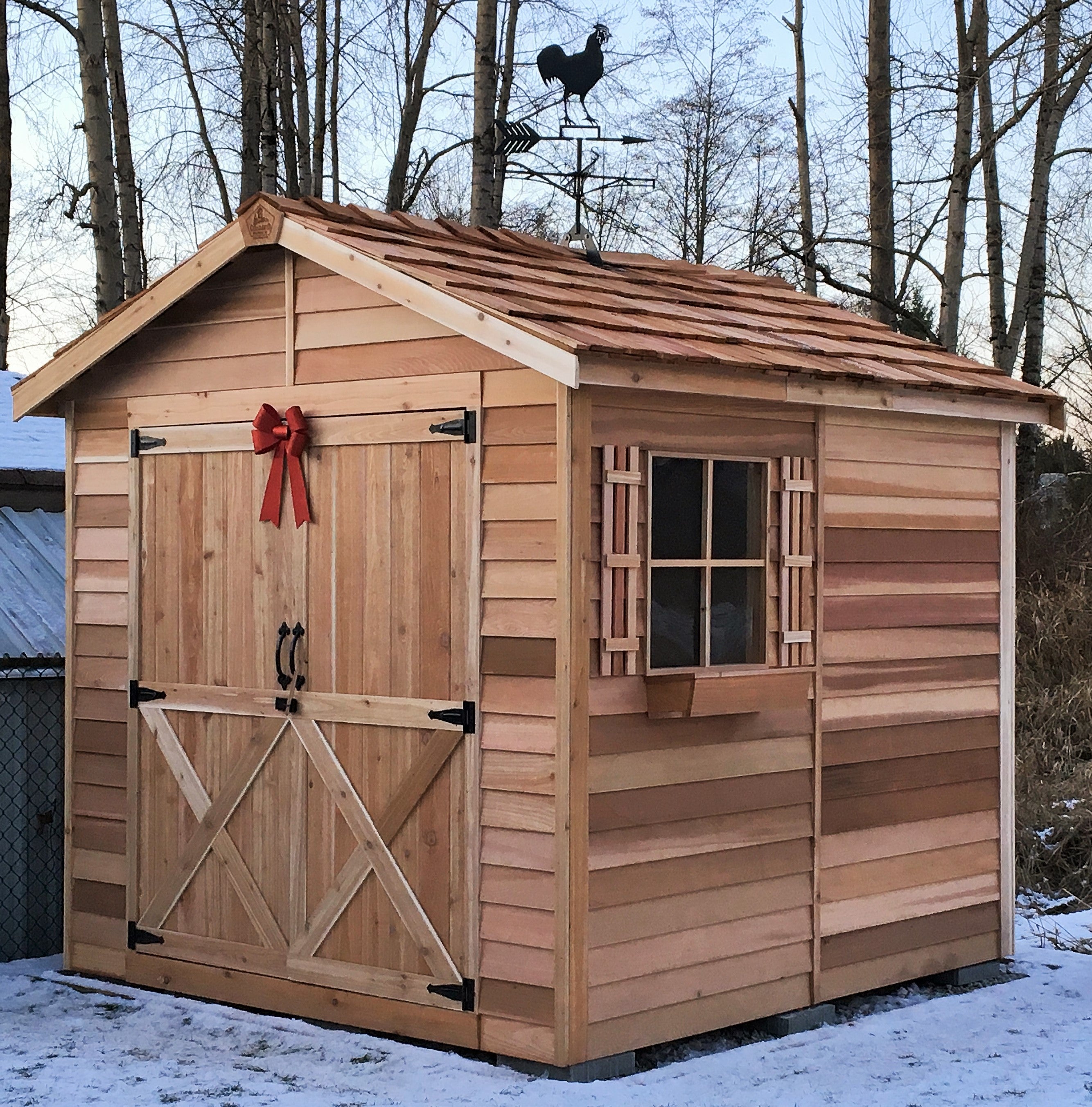 Lean to shed 8x8