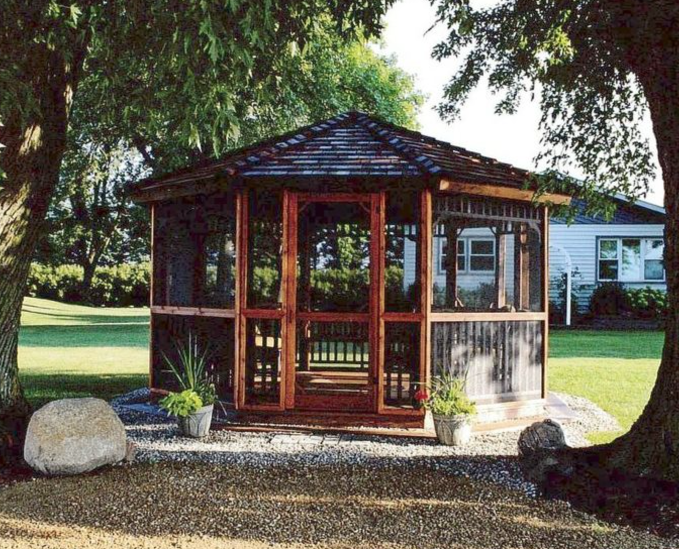 Octagon Gazebo Kits, 8 Sided DIY Wedding Gazebos 