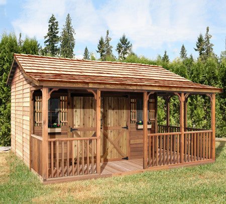 Farmhouse Sheds, Home Office Shed Kits, Garden Room 