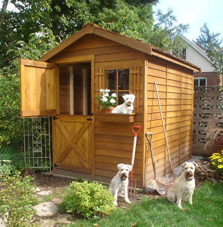 Cute Gardening Shed Kits, Tiny Landscaping Storage Sheds | Cedarshed Canada