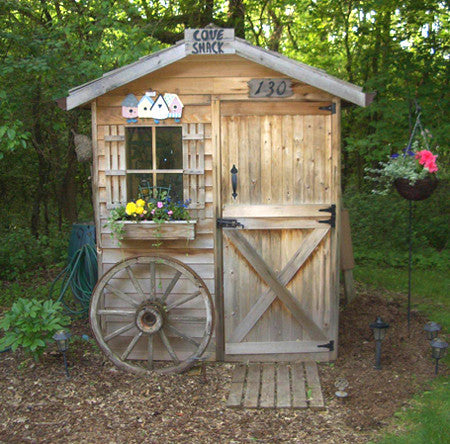 Cute Gardening Shed Kits, Tiny Landscaping Storage Sheds | Cedarshed Canada