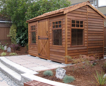 Small Cabin Kits For Sale Diy Prefab Shed Cabins Cedarshed Canada