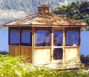 8'x12' contemporary prefab garden shed - westcoast