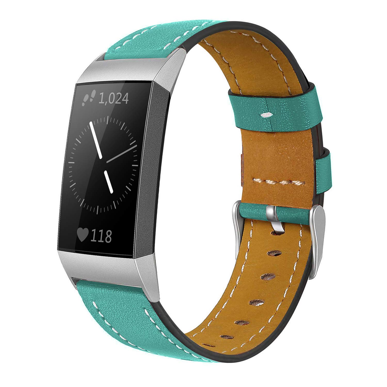 leather fitbit charge 3 band