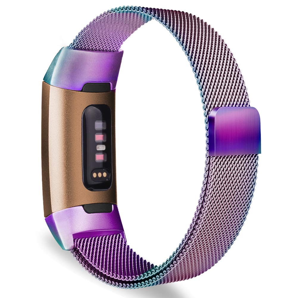 fitbit charge 3 rainbow band
