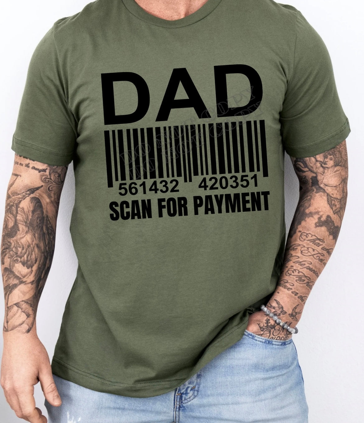 Dad scan for payment