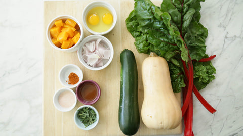 Swiss Chard and Butternut Squash Tart