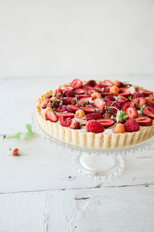 summer berry tart