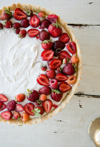 summer berry tart