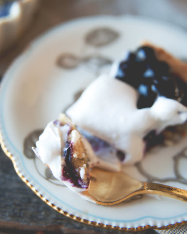 blueberry cream pie