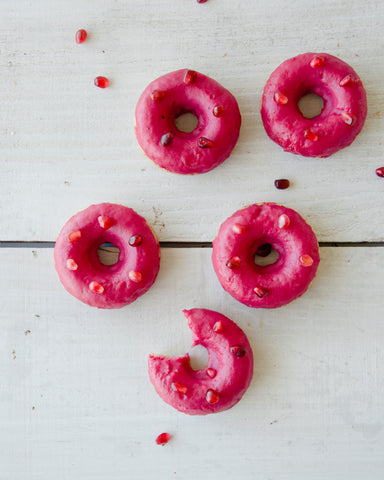 paleo pink donuts