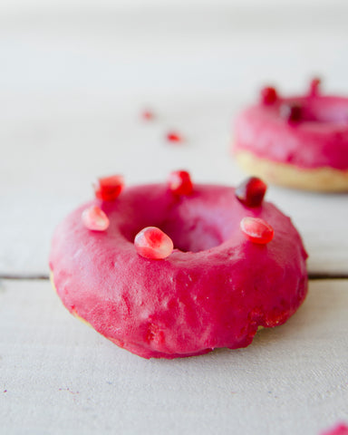 paleo pink donuts