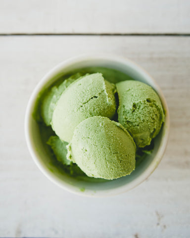 matcha mint ice cream