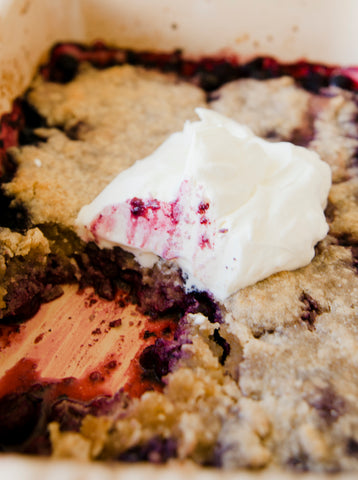 berry cobbler