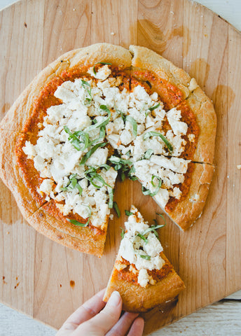 paleo margherita pizza