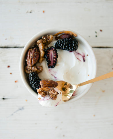 coconut yogurt granola bowls