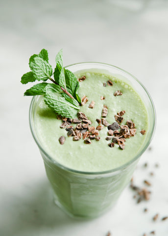 mint chocolate chip shake