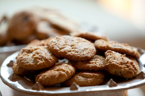 plate of cookies