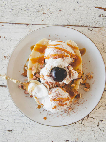 Vegan Banana Split 