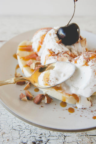 Vegan Banana Split 