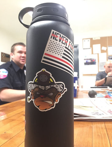 Firefighter stickers