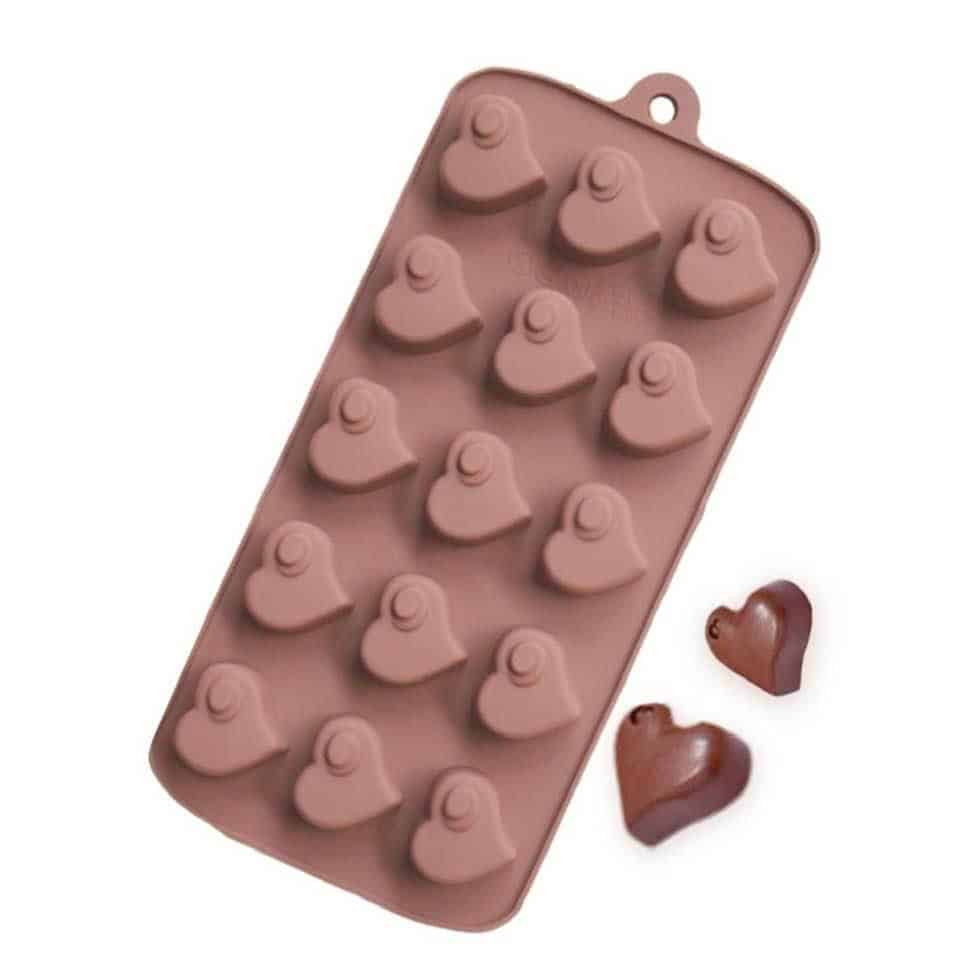 Silicone Mini Heart Chocolate Mold at Rs 40/piece in Surat