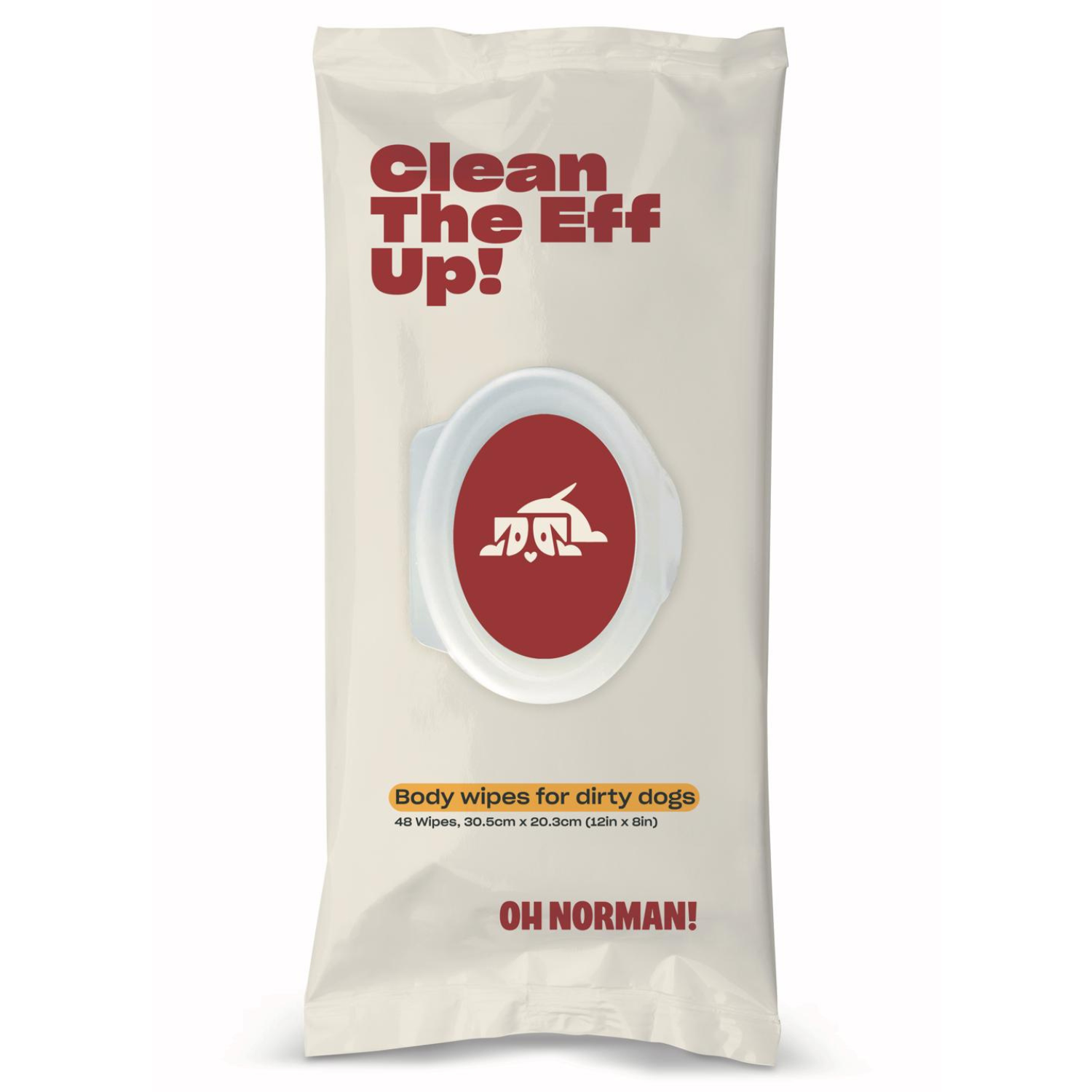 Clean The Eff Up! Body Wipes For Dirty Dogs - Oh Norman product image